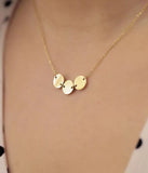 Collier ZAG Cardin en acier doré