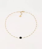 Collier ZAG Pablo avec onyx noir