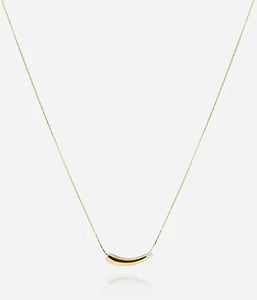 Collier ZAG Ellery en acier doré