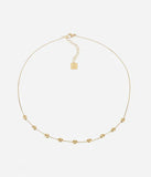 Collier ZAG Santino en acier doré