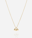 Collier ZAG Vespera en acier doré