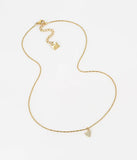Collier Zag "amour fou" en acier doré