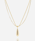 Collier ZAG Loryn en acier doré