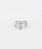 Bague ZAG Carnaval en acier