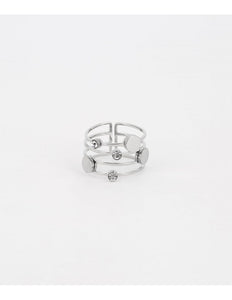 Bague ZAG Rony en acier