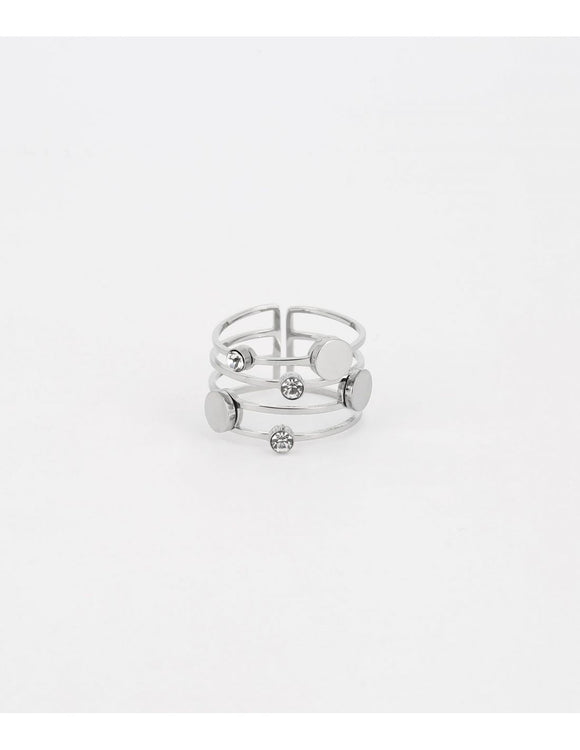 Bague ZAG Rony en acier