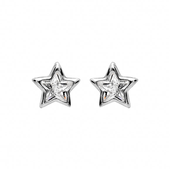 Boucles étoiles zirconiums