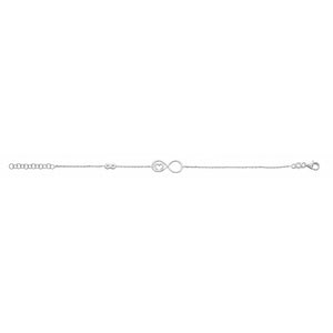 Bracelet cœur et infinis 023918