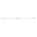 Bracelet cœur et infinis 023918