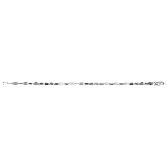 Bracelet plaquettes en argent