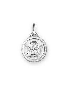 Médaille ange en argent