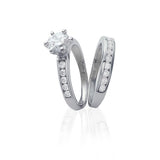 Set de 2 bagues Lady Argent