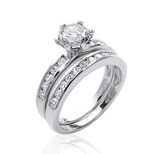 Set de 2 bagues Lady Argent