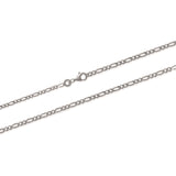 Bracelet figaro 2+1