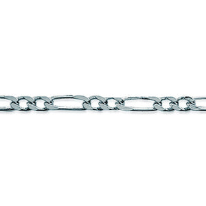 Bracelet figaro 2+1