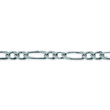 Bracelet figaro 2+1