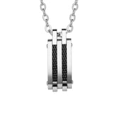 Collier en acier Raphaël