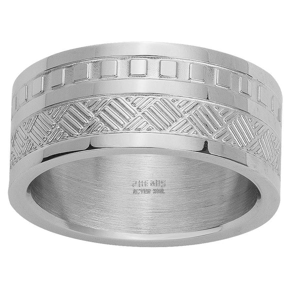 Bague en acier Lucas