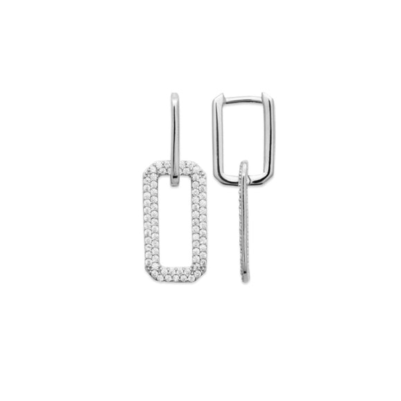 Boucles d'oreilles Enora en Argent