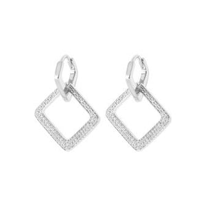 Boucles Alexandra en argent