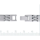 Bracelet acier et carbone Alex
