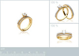 Set de 2 bagues Lady