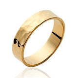 Bague martelée en Plaqué Or