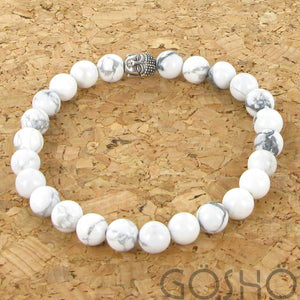 23 - Howlite Blanc
