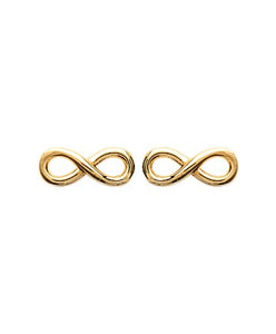 Boucles infini plaqué or