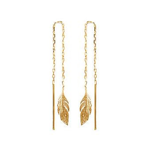 boucles d'oreilles plumes 4