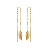 boucles d'oreilles plumes 4