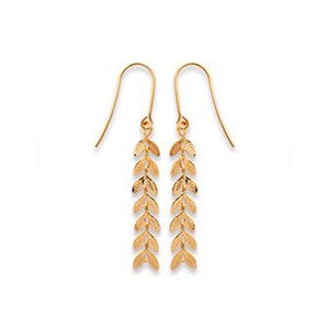 Boucles d'oreilles laurier