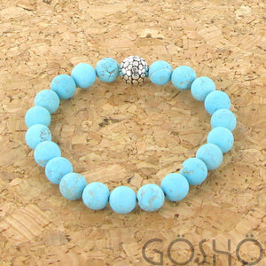 26 - Howlite Turquoise Mat