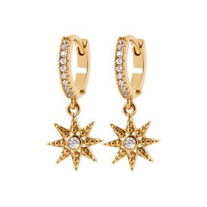 Boucles créoles étoiles