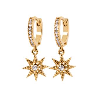 Boucles créoles étoiles