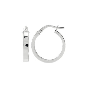 Boucles d'oreilles en or blanc 18ct 381-64