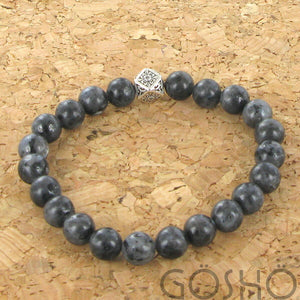 35 - Labradorite noire