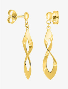 Boucles d'oreilles en or 9ct 482-72