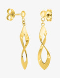 Boucles d'oreilles en or 9ct 482-72