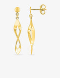 Boucles d'oreilles en or 9ct 482-72