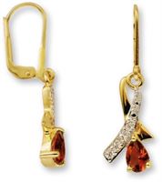 Boucles Isidora rouges
