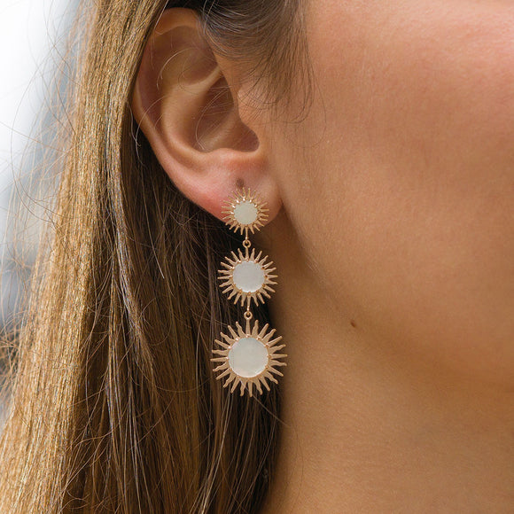 Boucles d'oreilles Blanchette