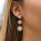 Boucles d'oreilles Blanchette