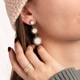 Boucles d'oreilles Blanchette