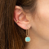 Boucles d'oreilles Kiara avec Amazonite