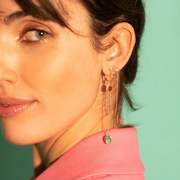 mono boucle d'oreille Louna (vendue à la pièce)
