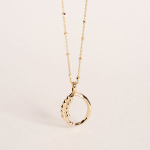 Pendentif Pippa en plaqué or
