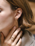 Boucles d'oreilles Acajou