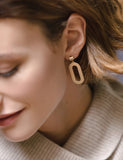 Boucles d'oreilles Acajou