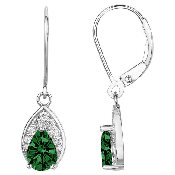 Boucles Cécile vertes